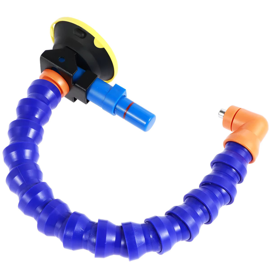 ODOMY Heavy Duty Handpumpe mit Saugnapf und flexiblem Ständer für Dellenreparatur und Karosseriearbeiten, Blau - Bild 4