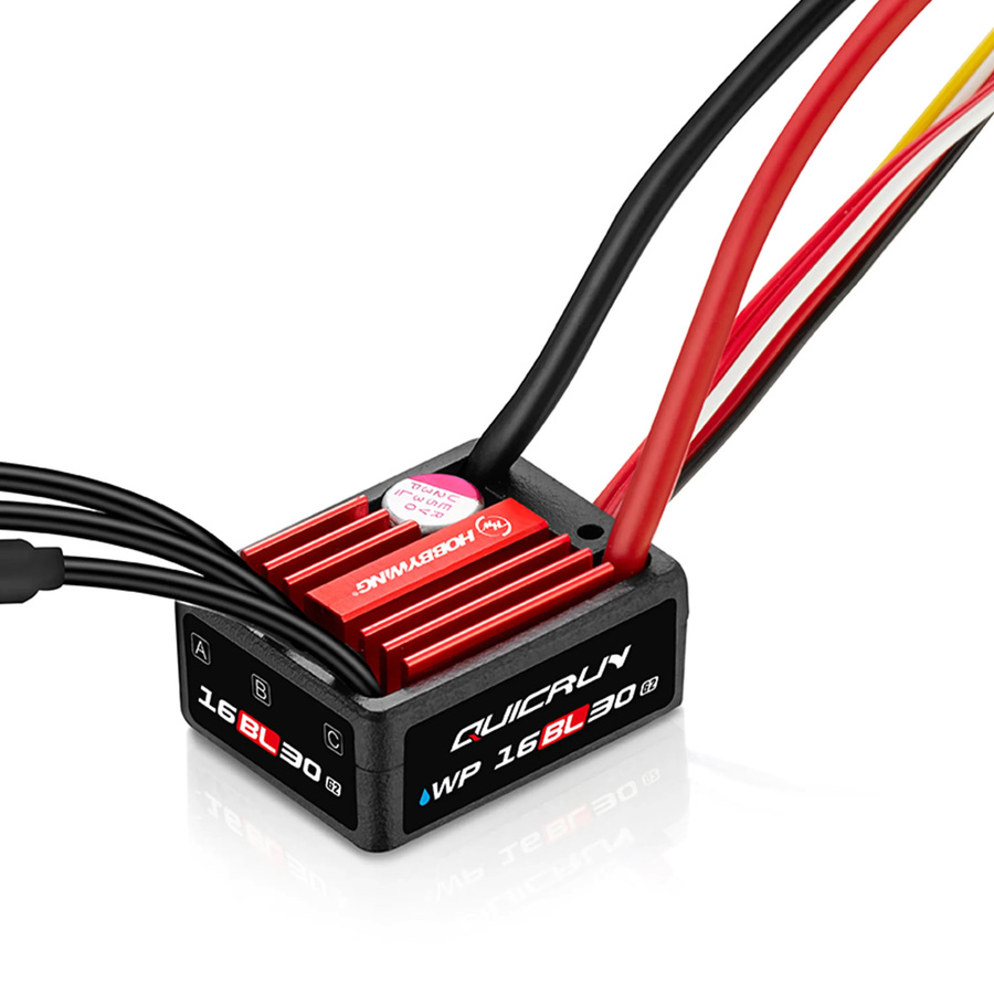 HOBBYWING QuicRun WP 16BL30 30A G2 Wasserdichter bürstenloser ESC, Modellteile - Bild 2