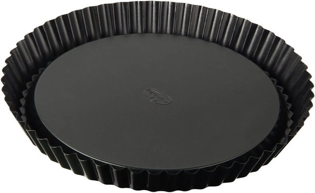 Dr. Oetker Obstkuchenform Tradition, rund, schwarz, Durchmesser: 28 cm, Antihaftbeschichtung - Bild 1
