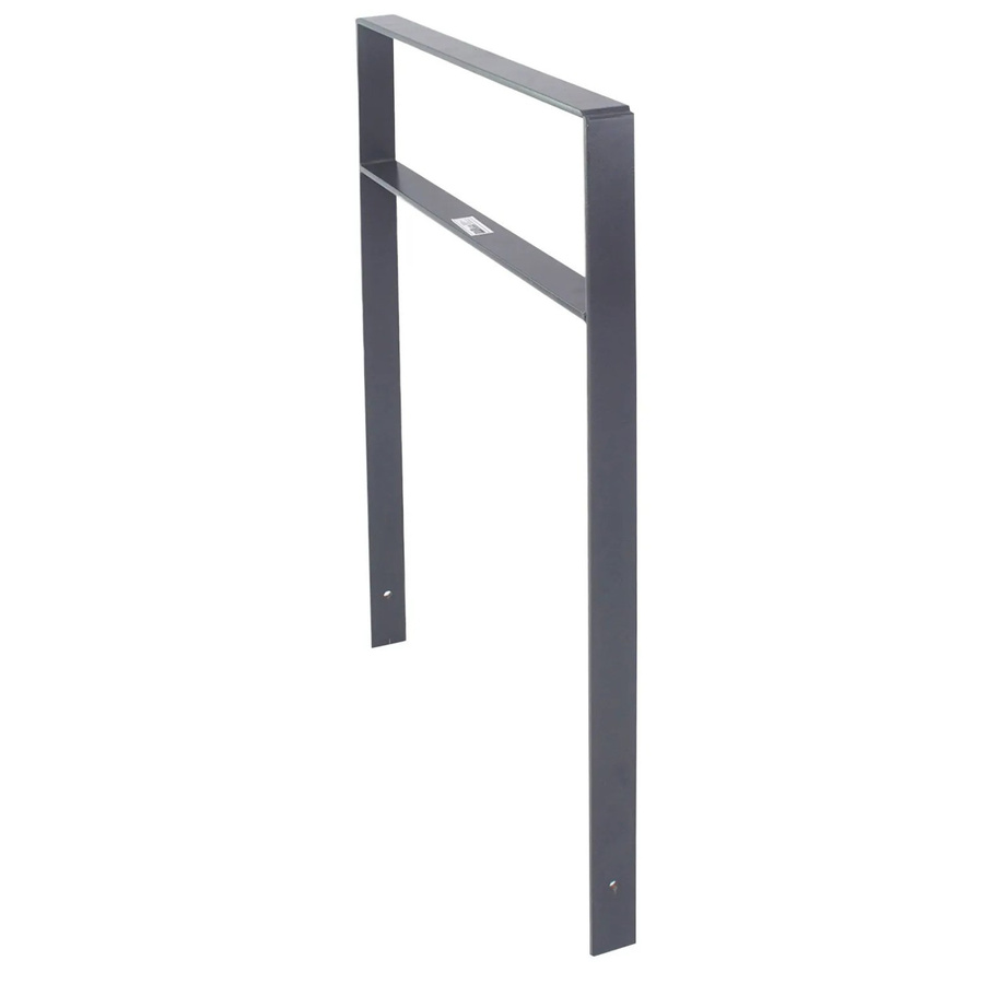 TRUTZHOLM Fahrradanlehnbügel Typ H aus Flachstahl in Anthrazit, H x B: 114 x 77 cm - Bild 2