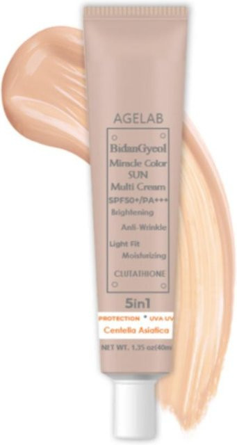 AgeLab Silky Miracle Color Sun Multi Cream LSF 50+, 40 ml, beige - Bild 1