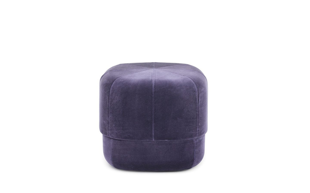 Normann Copenhagen Circus Hocker in Purple mit Veloursstoff - Bild 3