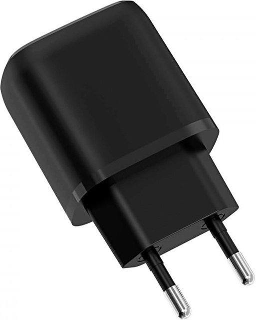 NOVAC USB Type-C Schnell-Reiselader 20 Watt in Schwarz - Bild 1