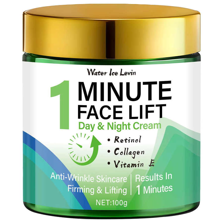 Water Ice Levin Minute Face Lift Tag- und Nachtcreme, Retinol, Kollagen - Bild 5