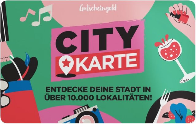 Gutscheingold City Geschenkcode in Multicolor - Bild 1