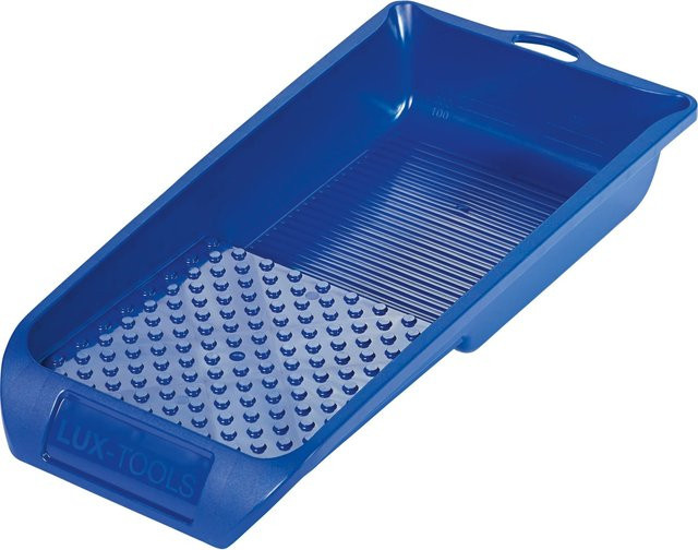 LUX-TOOLS Farbwanne aus Kunststoff in Blau, B/T: 32 x 15 cm - Bild 1
