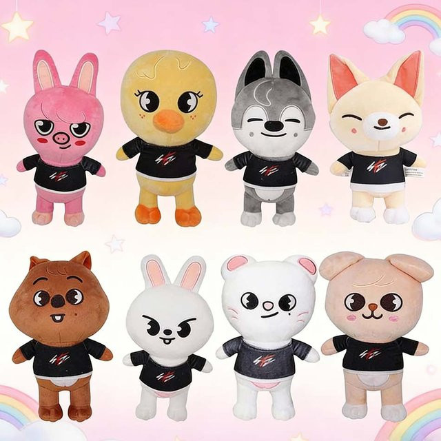 SKZOO Stray Kids Plüschtier, 23cm, 16er Set - Bild 1