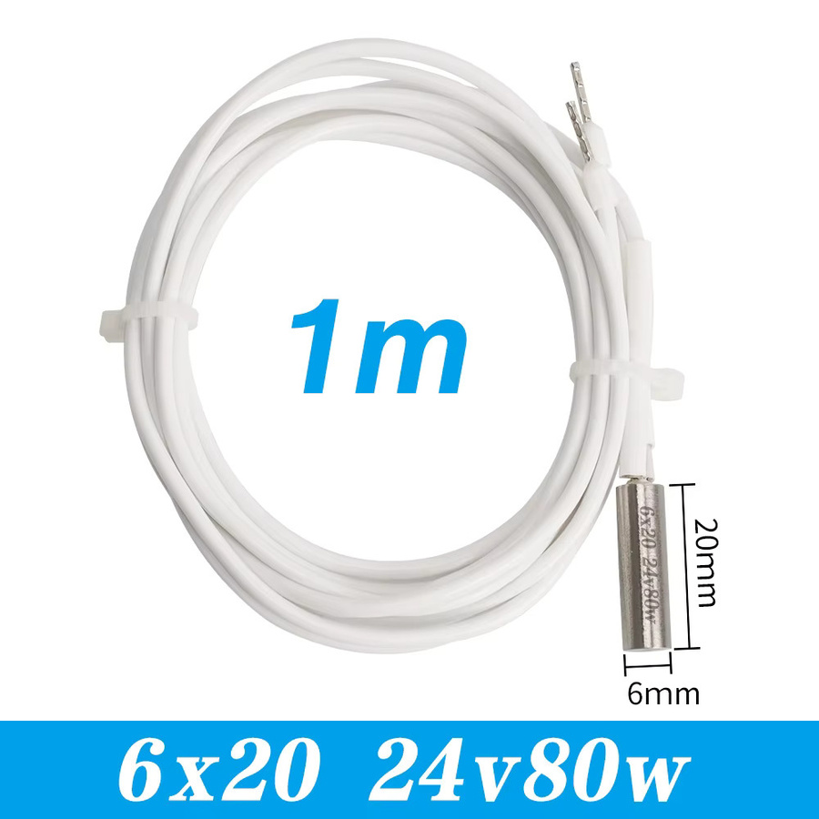 Torlipy Heizpatrone 24V 80W für 3D-Drucker E3D V6 Vulkan, Maße: 6 x 20 mm - Bild 4