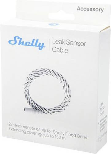 Shelly Flood Gen4 Leak Sensor Verlängerungskabel in Weiß - Bild 1