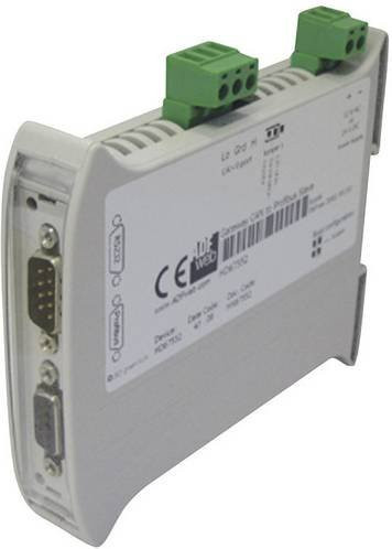 Wachendorff HD67552 Gateway CAN Bus, Profibus, RS-232, Grau, 24 V/DC - Bild 1