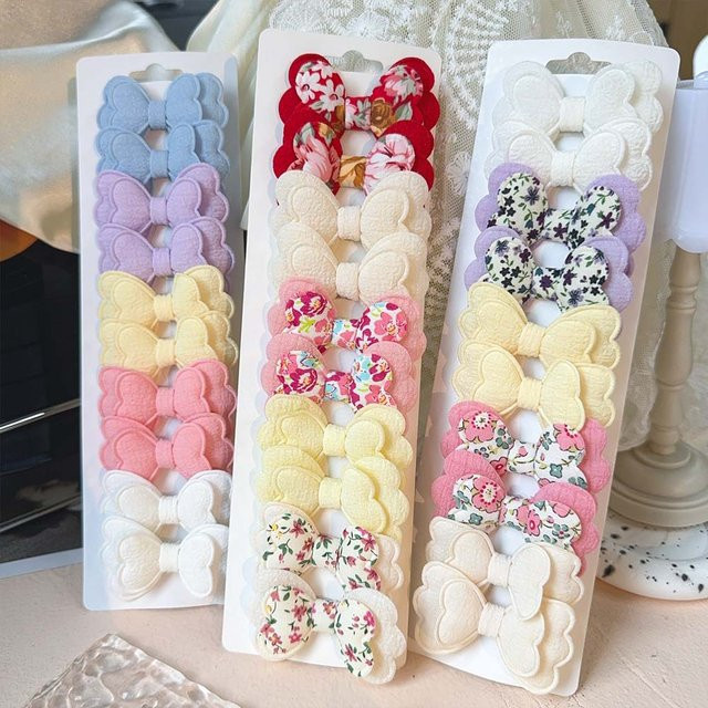 Cute Bows Haar Clip Set, Bogen Haar Clip, Kinder - Bild 1