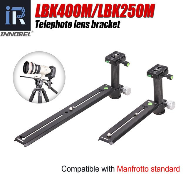 Manfrotto Hydraulische Tele Long-Focus Objektiv Halterung mit Schnellwechselplatte in Schwarz - Bild 1