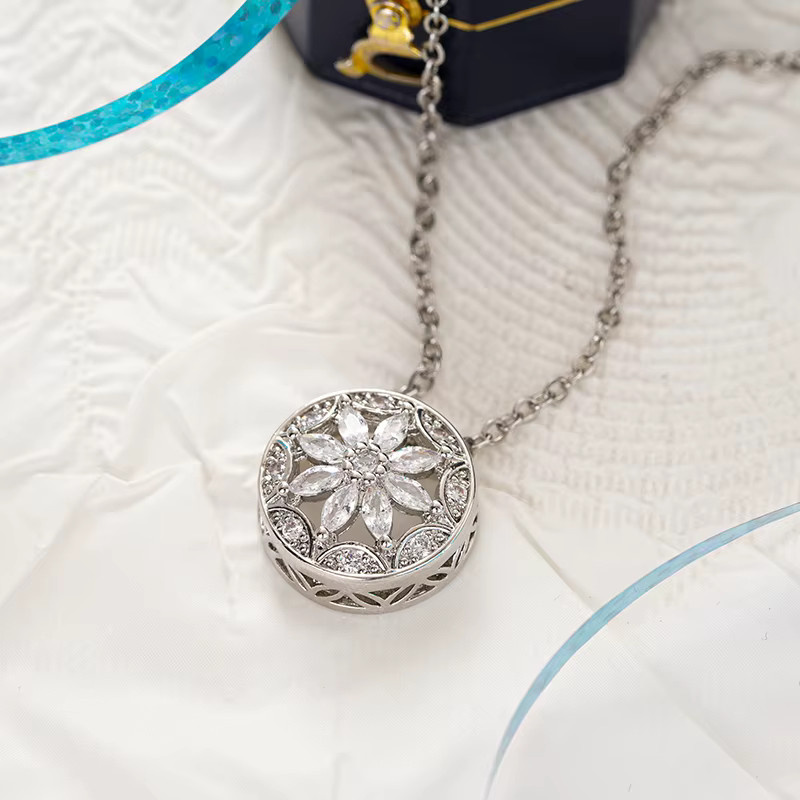 Huitan Halskette, Silber, Zirkonia, Damen - Bild 3