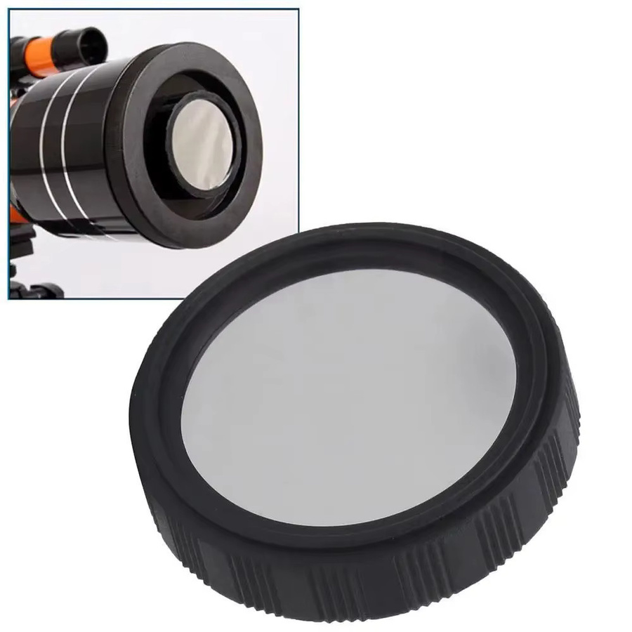 AstroSolar Sonnenfilter für astronomische Teleskope zur Sonnenfleckenbeobachtung, Farbe: Schwarz, Innendurchmesser: 46,5 mm - Bild 2