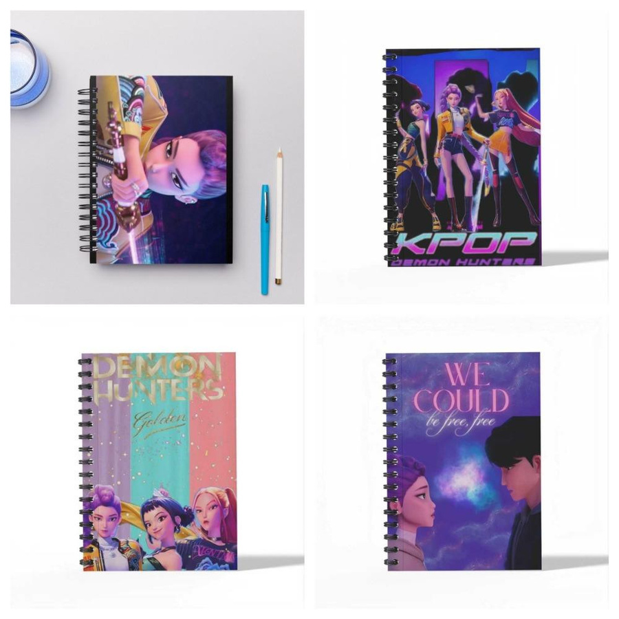 KPO Witch Hunter Girlgroup A6 Spiralblock Notizbuch Tagebuch in Multicolour - Bild 2