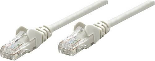 Intellinet RJ45 Patchkabel CAT 6 U/UTP Ethernet LAN Kabel Grau, Länge: 7,50 m - Bild 1