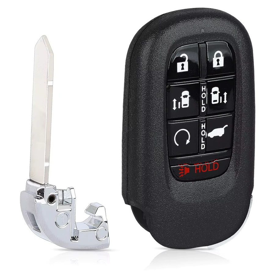 KEYECU KR5TP-4 Smart Fernbedienung Auto Schlüsselanhänger für Honda Odyssey 2025 2026, Farbe: Schwarz, 433 MHz, 4A Chip, 7 Tasten - Bild 3