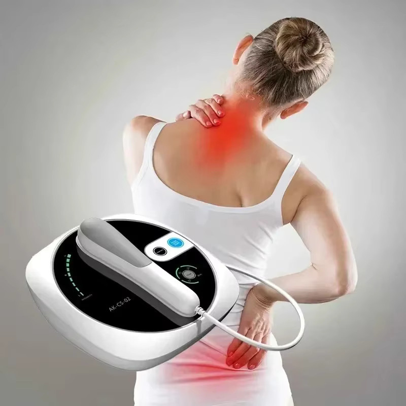 Vilnason Ultraschall-Physiotherapie-Massagegerät 1MHz zur Linderung von Muskel- und Gelenkschmerzen in Weiß - Bild 2