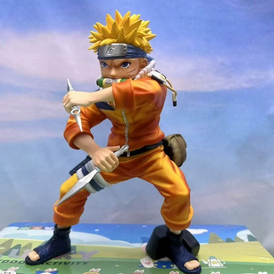 Bandai Naruto Sasuke Uzumaki Naruto Actionfiguren, Einzelfigur, Kunststoff - Bild 3