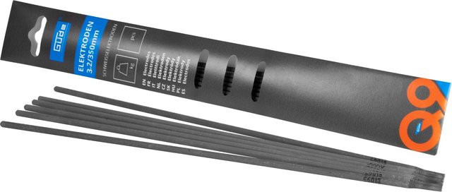 Güde Rutil Elektroden grau, Durchmesser: 3,2 mm, Länge: 350 mm, 12 Stück - Bild 1