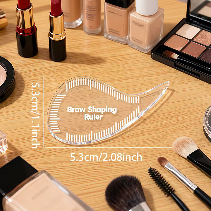 Prince Rupert's Drop Eyebrow Schablone, Eyeliner-Schablone, Unisex - Bild 3