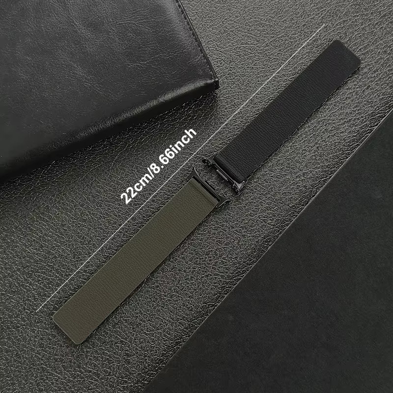 Silikon-Magnetarmband für Samsung Galaxy Watch 8, Schwarz, Unisex - Bild 2