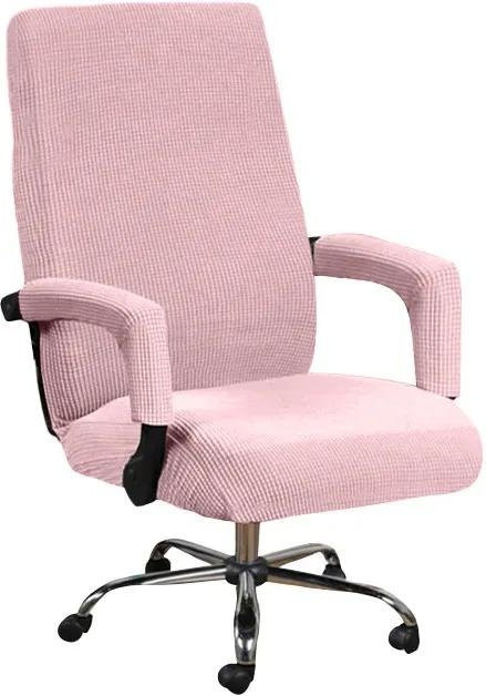 Elastischer Bürostuhlbezug von Bestbags in Pink für Computerstühle und Drehsessel - Bild 1