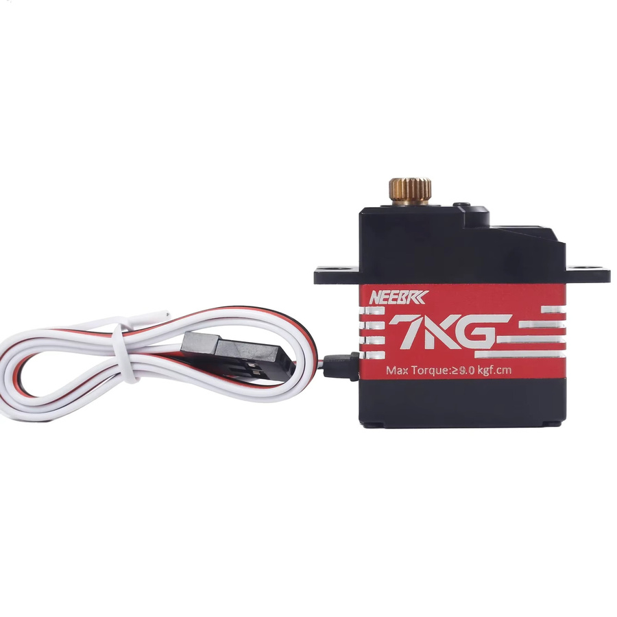 NEEBRC Micro Digital Servo, wasserdichtes Aluminiumgehäuse, Metall, 1:16 - Bild 2
