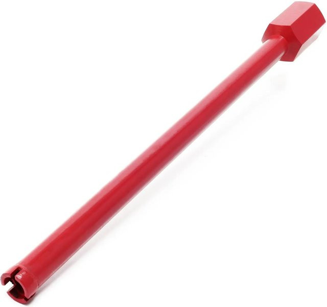 Wiltec Diamantbohrkrone für Fliesen als Kernbohrer für Nass- und Trockenbohren, Durchmesser: 25 mm, Farbe: Rot - Bild 1