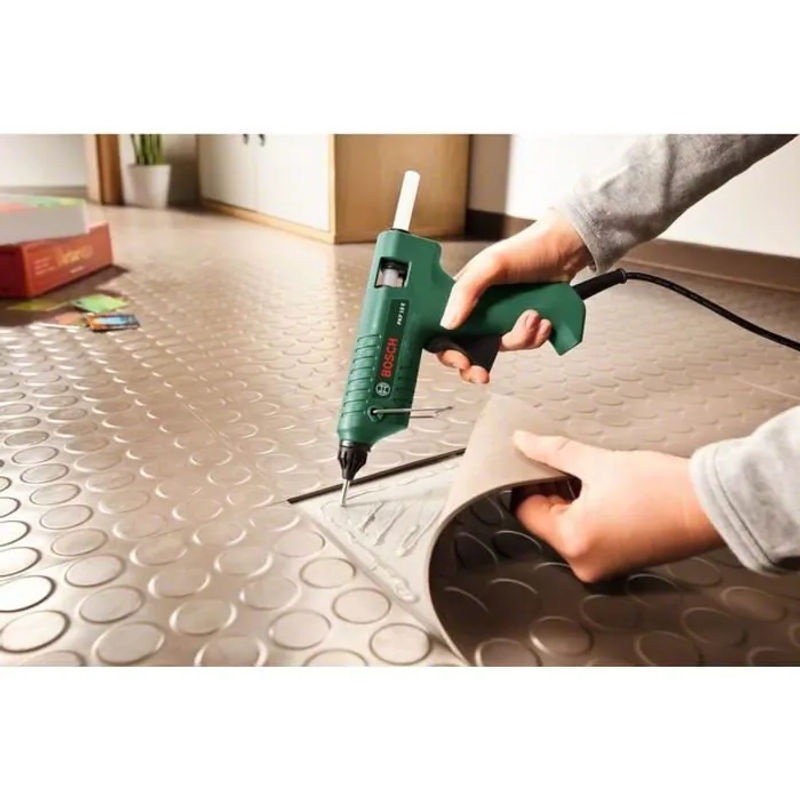 Bosch Heißklebepistole PKP 18 E in Grün mit 200 W und 11 mm Klebestab-Durchmesser - Bild 5