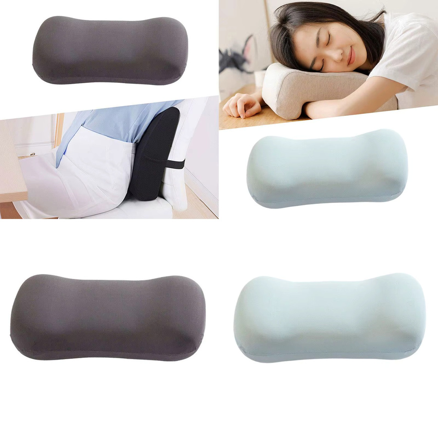 Kesoto Nackenkissen aus Memory-Schaum in Grau, ergonomische Nackenstütze für Erwachsene - Bild 3