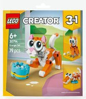 LEGO Creator 3-in-1 Set 30714 Orange Katze Konstruktionsspielzeug - Bild 1