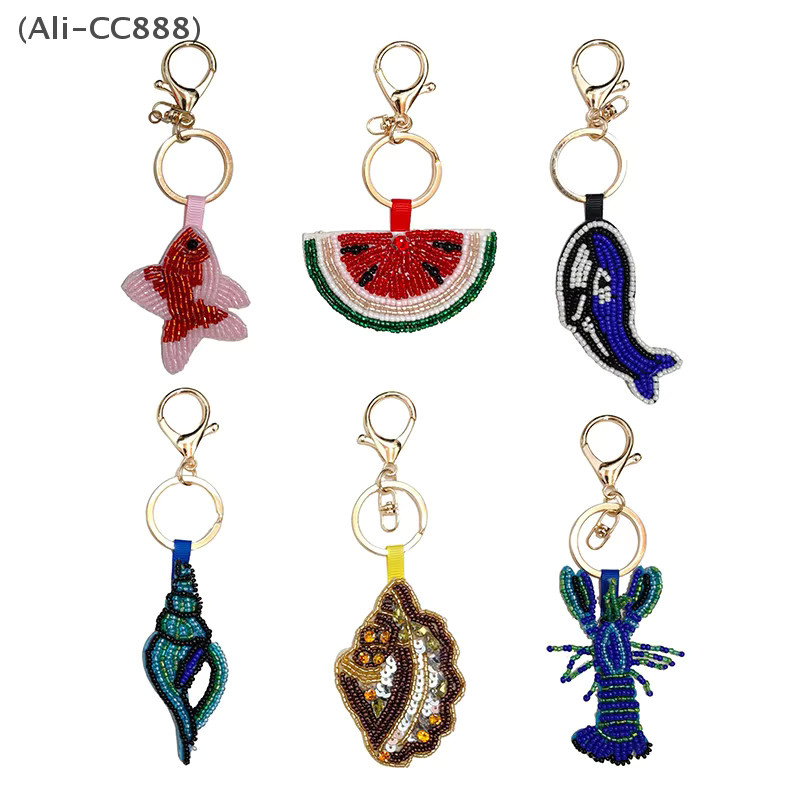 JETTING Charms, Muschel Seestern Krabben, Perlenaufkleber - Bild 2