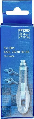 PFERD Ergonomie-Feilenheft FH1-Set mit Schärflehren 25/30-30/35 Grad für Kettensägefeilen Durchmesser 4,0-5,5 mm - Bild 1