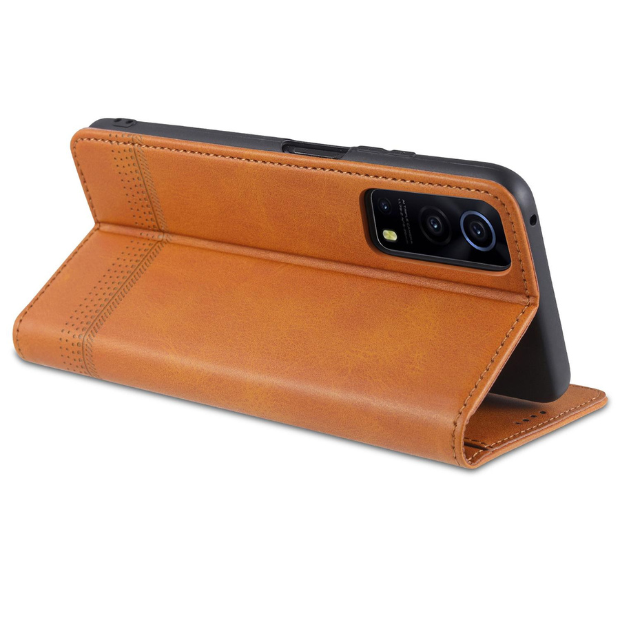 Just Case Deluxe magnetische Leder-Schutzhülle für Vivo Y72 5G in Braun - Bild 3