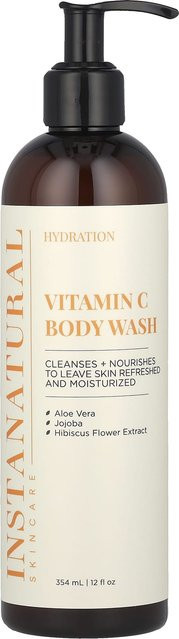 InstaNatural Vitamin C Körperwaschmittel, 354 ml, mit Aloe Vera und Jojoba - Bild 1