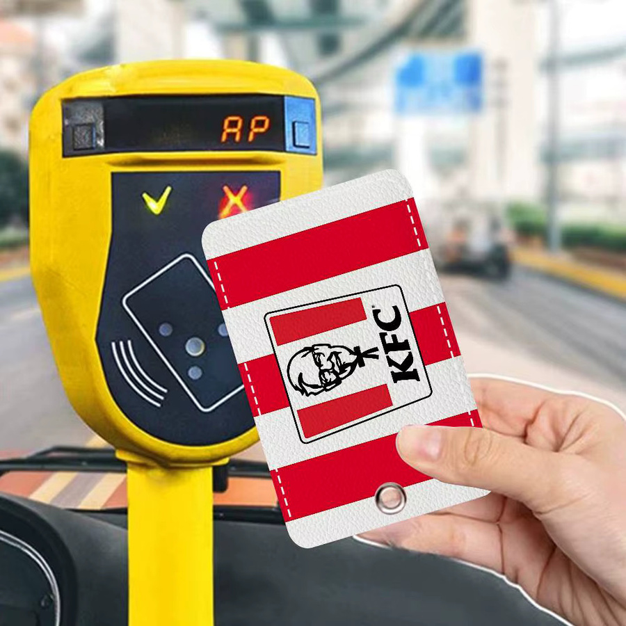K-Kfc Kartenhalter für ID-Karten und Kreditkarten in Rot aus Kunststoff - Bild 5