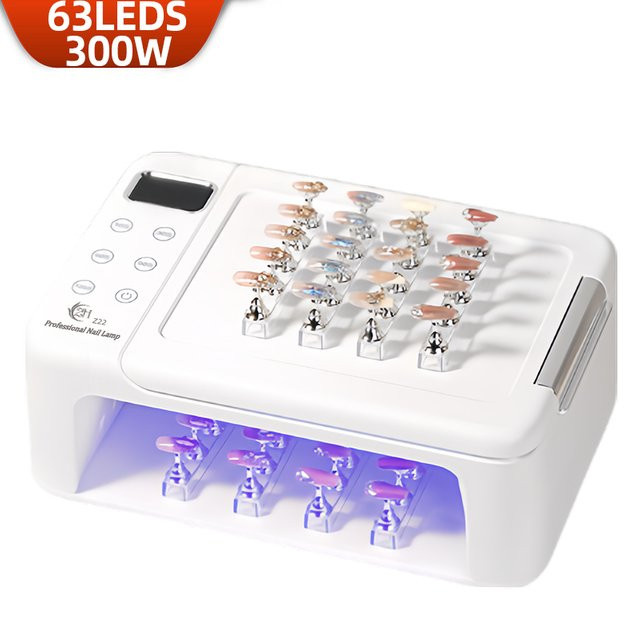 DianaBeauty UV LED Nagellampe mit Handkissen, 300W, Unisex - Bild 1