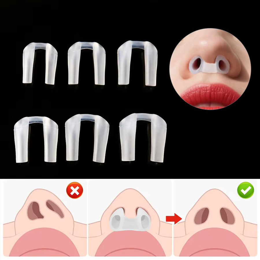 SANPKON Nasenschiene zur Nasenkorrektur, 5 Stück, Silikon, Unisex - Bild 2