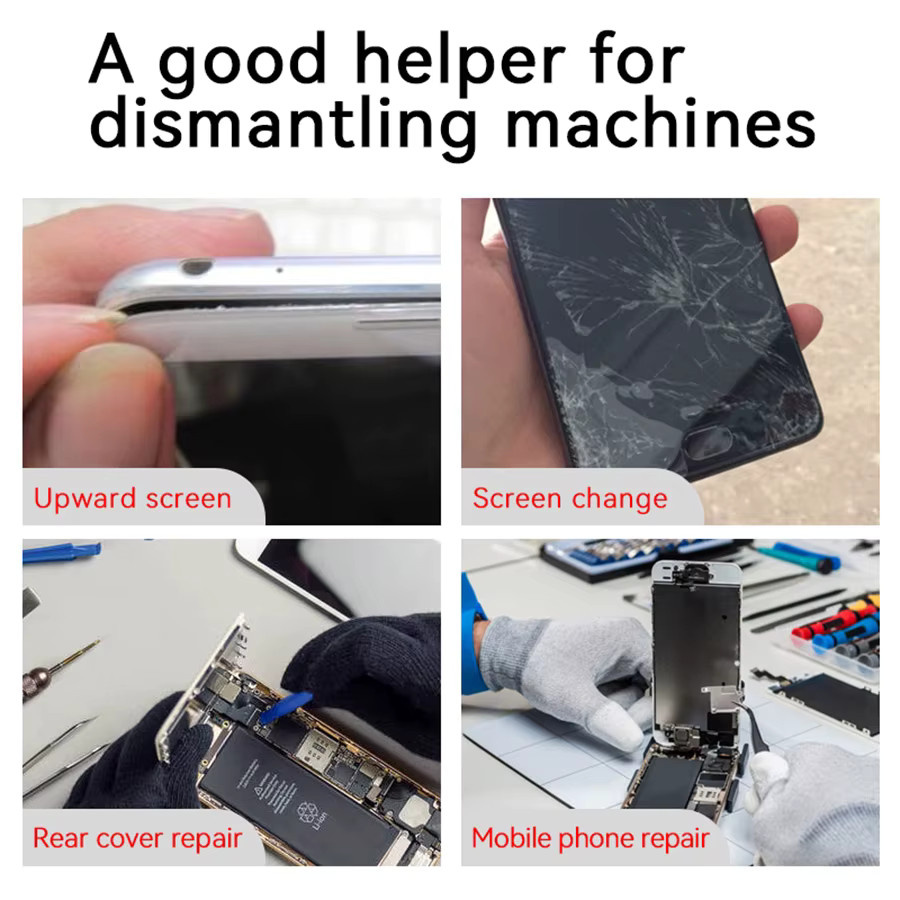Zhanlida T7000 Kontaktklebstoff Schwarz für Handy- und Tablet-Reparaturen mit Feinadern-Applikator - Bild 3