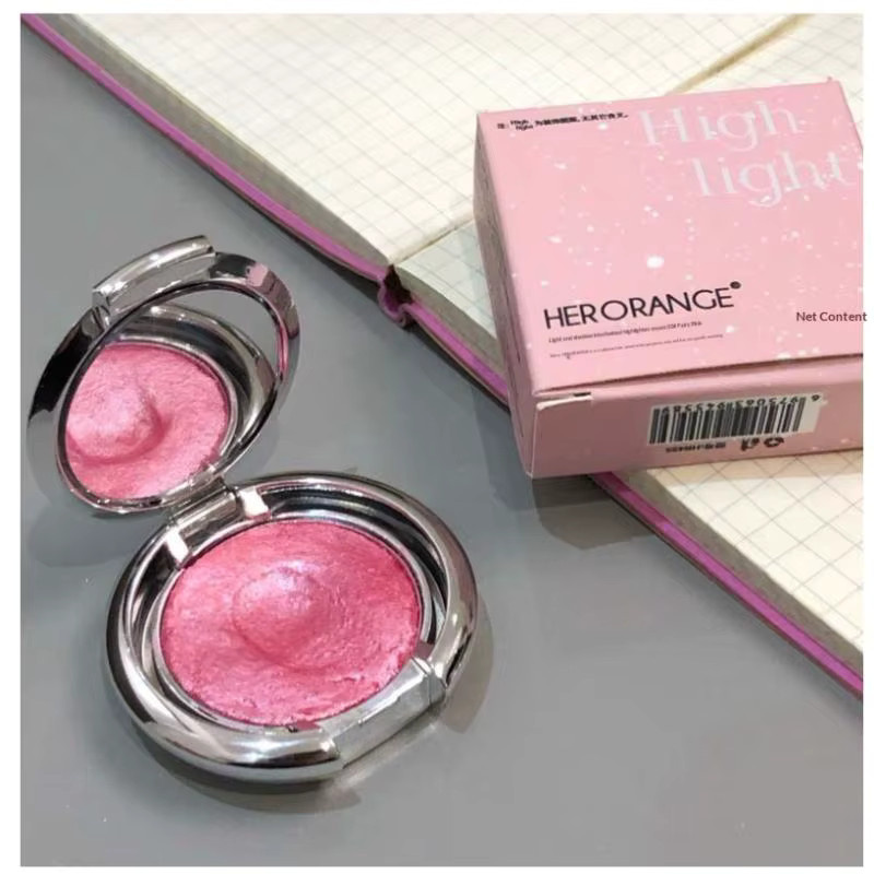 HERORANGE Highlighter, Perlmutt, Make-up-Paste - Bild 2