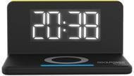 RealPower ChargeAIR clock Tischuhr, schwarz, wiederaufladbar - Bild 1