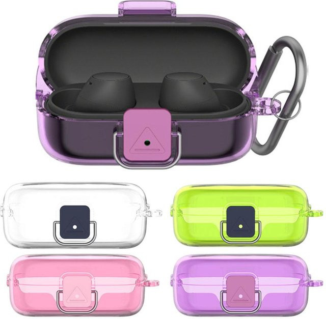 Wasserdichte Silikon-Schutzhülle für Sony WF-C510 Bluetooth Kopfhörer mit Haken - Bild 1