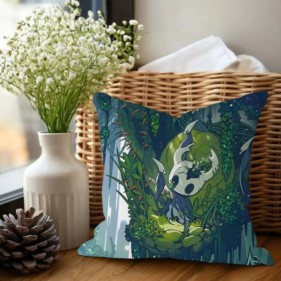 Hollow Knight Kissenbezug aus Polyester mit Grafikdesign, Mehrfarbig, B/H: 50 x 30 cm - Bild 6