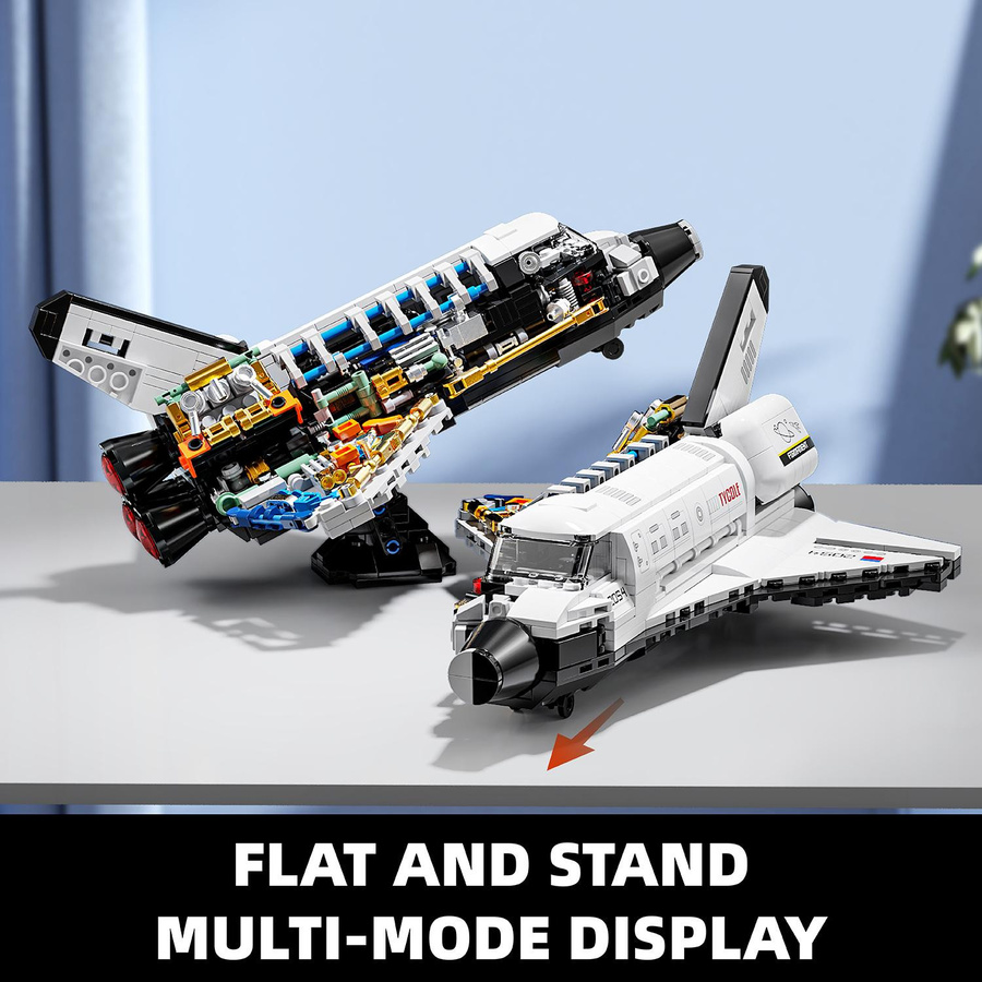 Fashnics Space Shuttle Modell Bausteine Set 536 Teile - Bild 4
