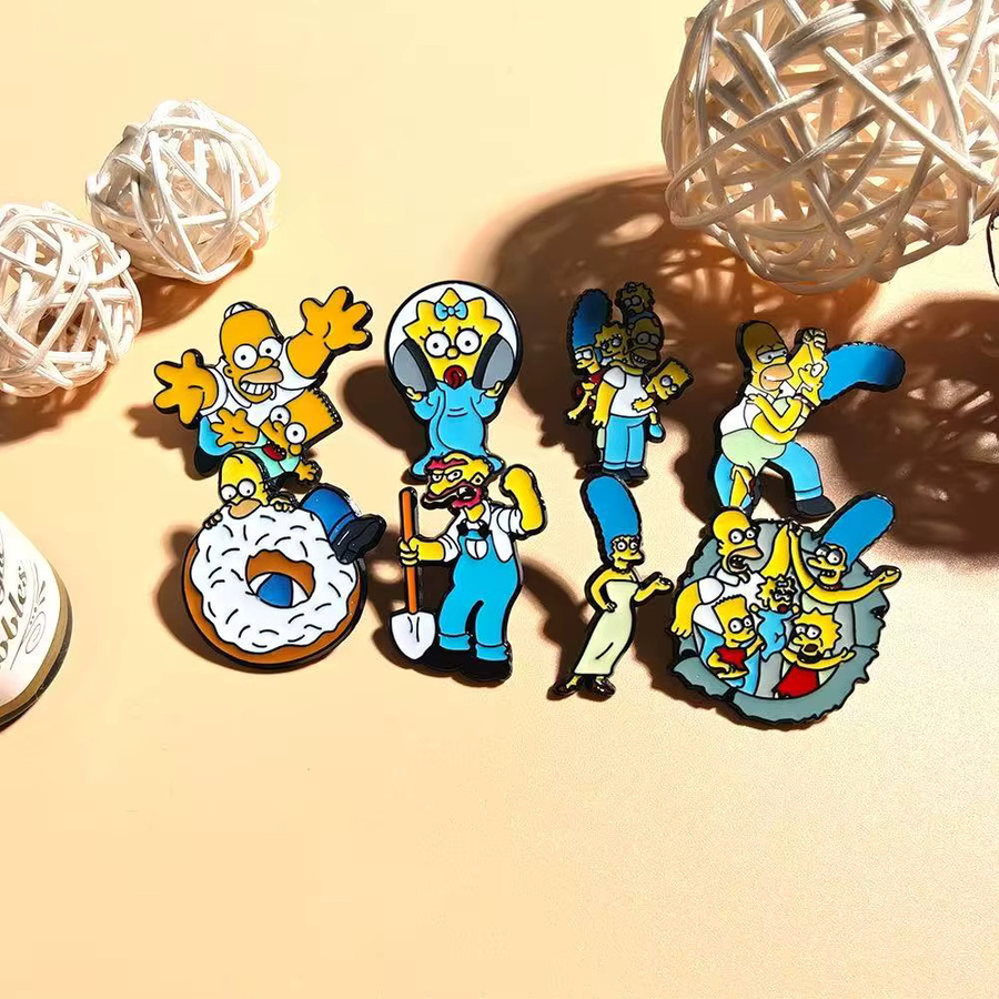 Potdemiel Pins-Set, 8-teilig, Cartoon-Abzeichen - Bild 2