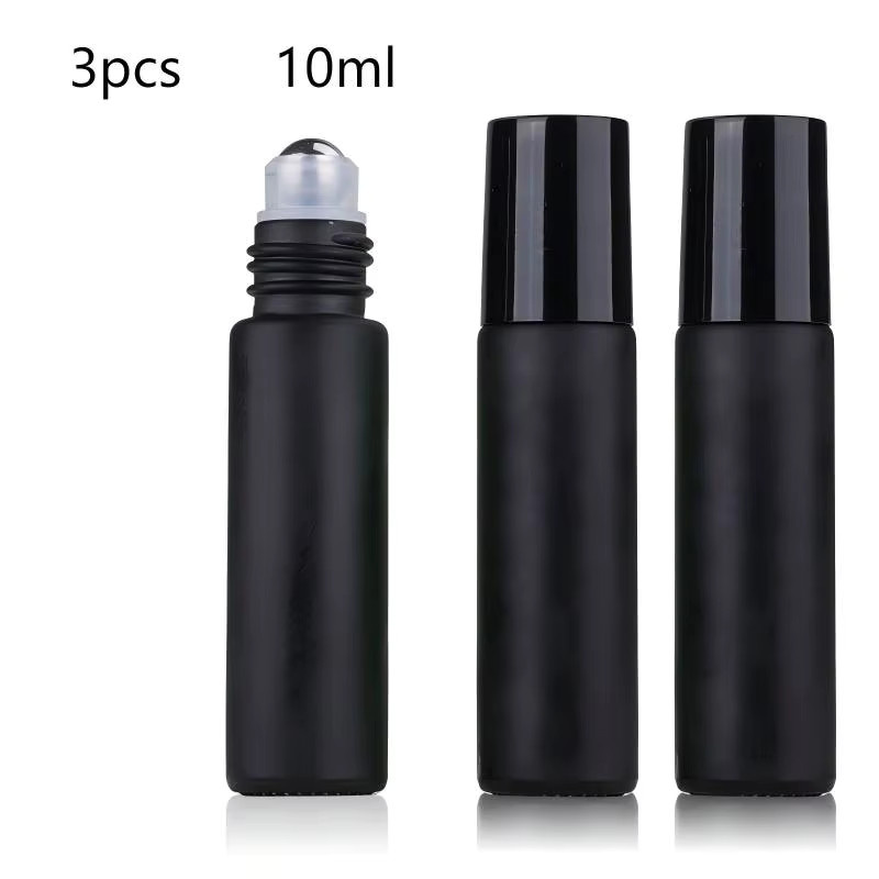 StarDu Packing Roll-on-Flaschen für ätherische Öle, 3 Stück, 10 ml, Schwarz, Unisex - Bild 2