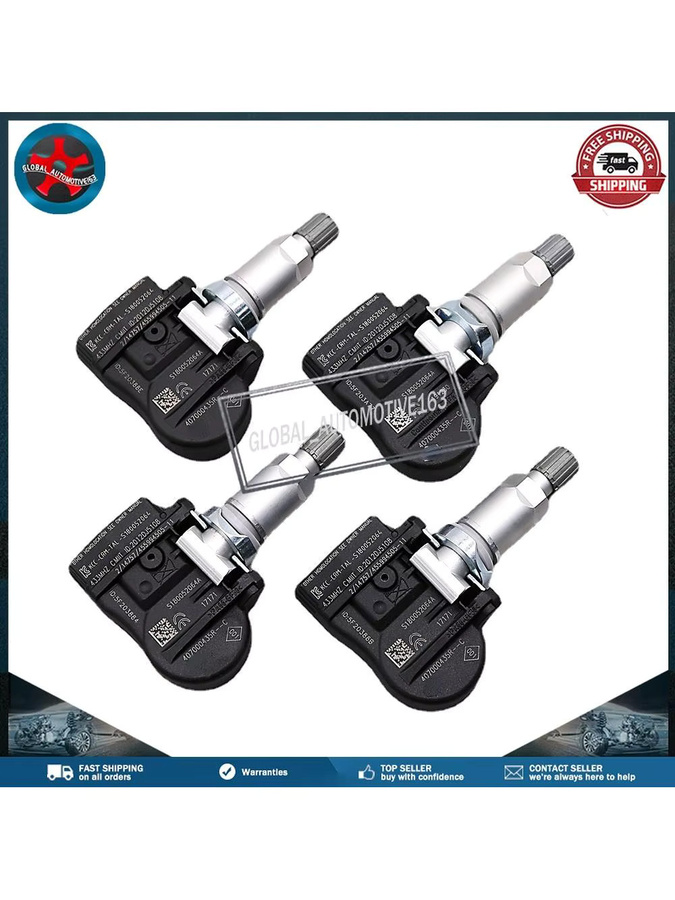 Reifendrucksensor TPMS 433MHz für Renault Fluence, Laguna, Megane, Scenic und Zoe, Teilenummer 407000435R - Bild 2