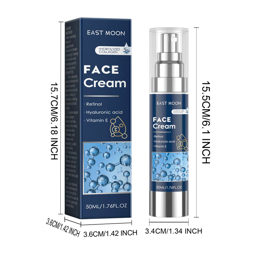 East moon Retinol Gesichtscreme für Herren, 50 ml - Bild 5