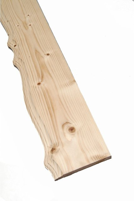 Dieda Zierblende aus Fichte in Braun, B/H/T: 120 mm x 2500 mm x 18 mm - Bild 1